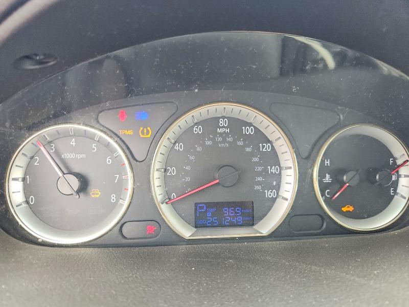 Photo 9 from auction – 2009 HYUNDAI SONATA with VIN 5NPET46C49H517503