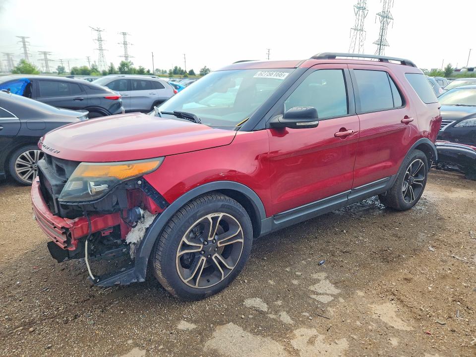 FORD EXPLORER 2015 مع رقم تعريف المركبة 1FM5K8GT9FGA75631 - صورة من المزاد