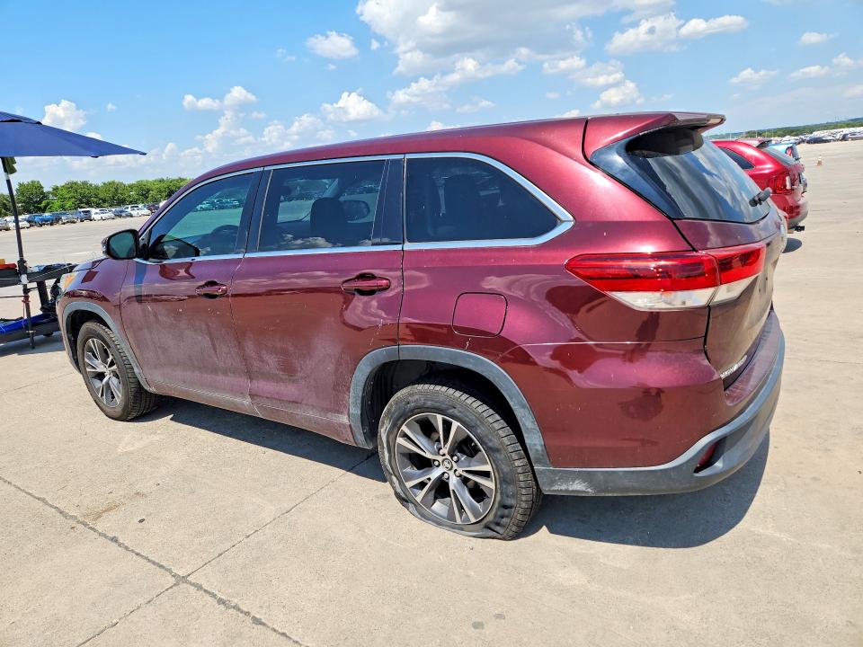 Photo 2 from auction – 2018 TOYOTA HIGHLANDER with VIN 5TDZZRFH8JS268694