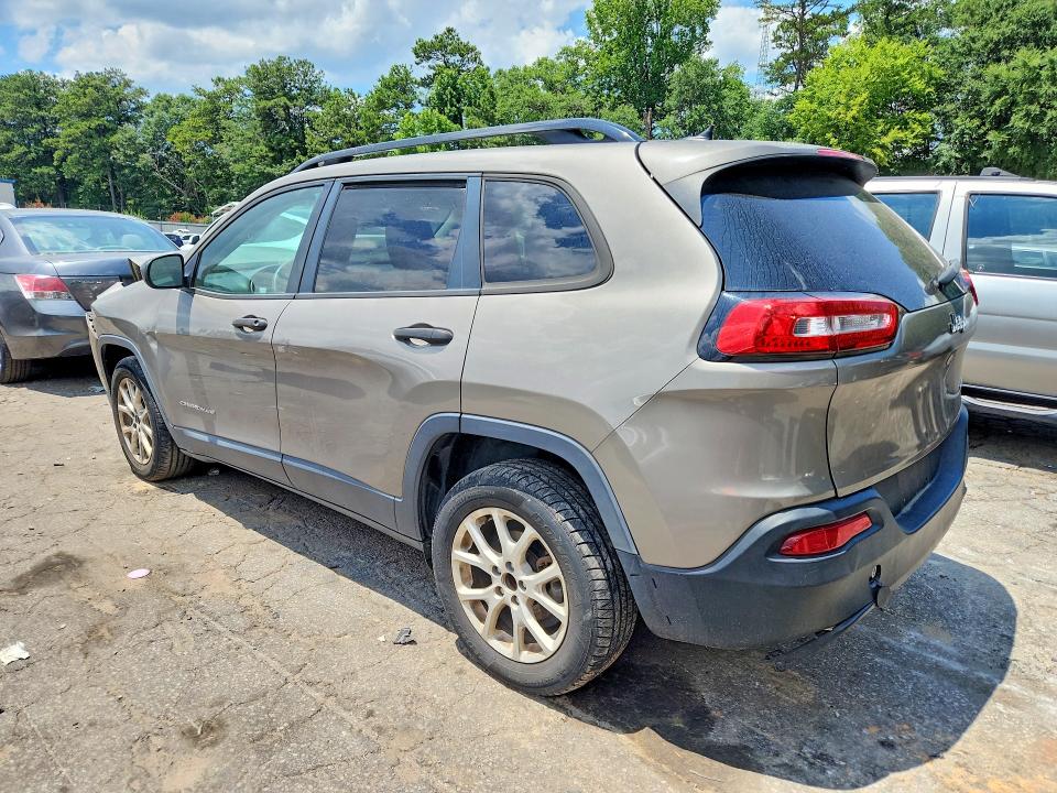 Photo 2 from auction – 2016 JEEP CHEROKEE with VIN 1C4PJLAB6GW376030