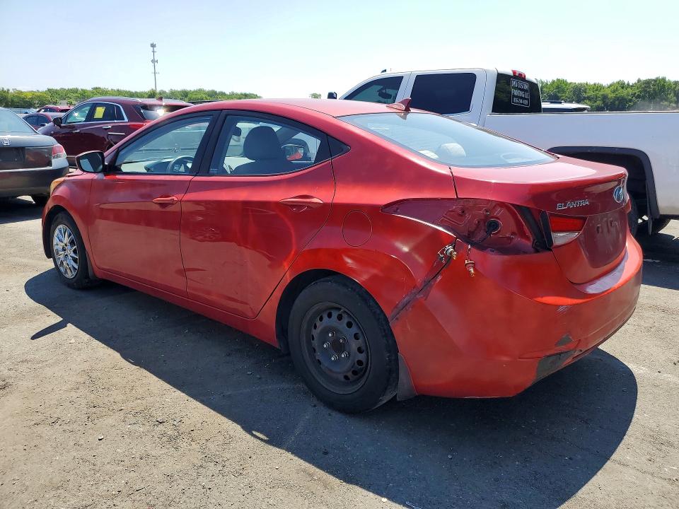 Photo 2 from auction – 2016 HYUNDAI ELANTRA with VIN KMHDH4AEXGU501956