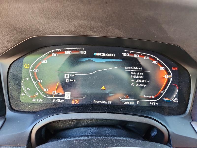 Photo 9 from auction – 2021 BMW M340XI with VIN 3MW5U9J01M8C05770