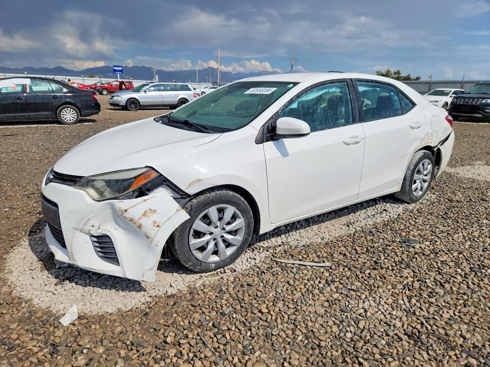 TOYOTA COROLLA 2016 مع رقم تعريف المركبة 2T1BURHE3GC676816 - صورة من المزاد