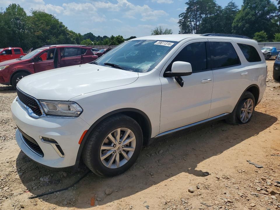 DODGE DURANGO 2022 with VIN 1C4RDHAG0NC102345 - Photo from auction