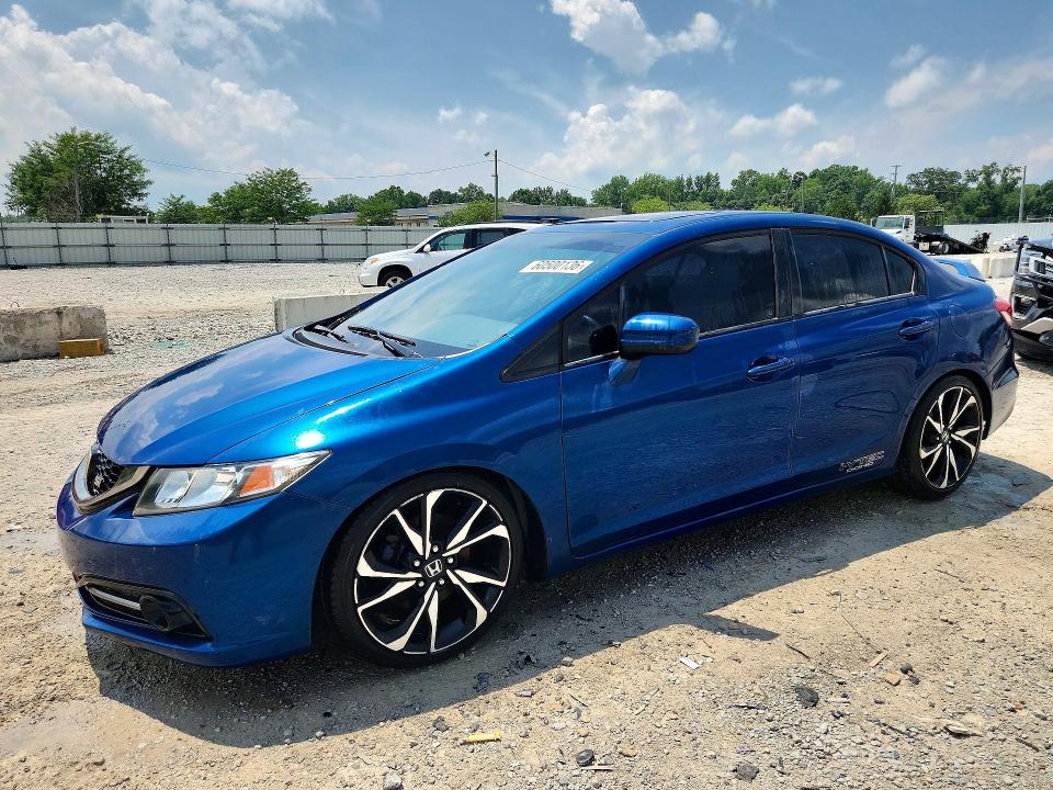 HONDA CIVIC 2015 with VIN 2HGFB6E51FH709554 - Photo from auction