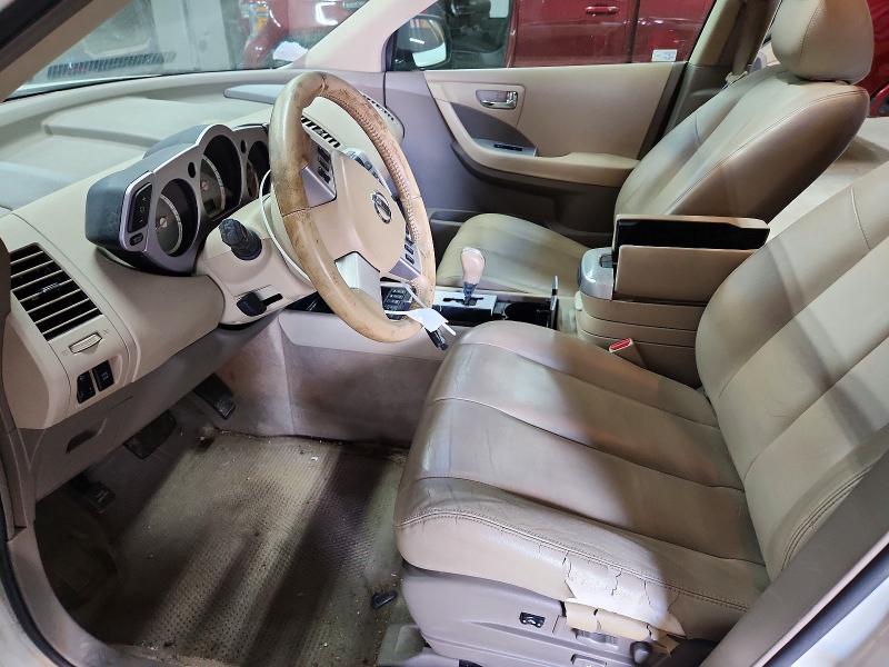 Photo 7 from auction – 2007 NISSAN MURANO with VIN JN8AZ08W07W605277
