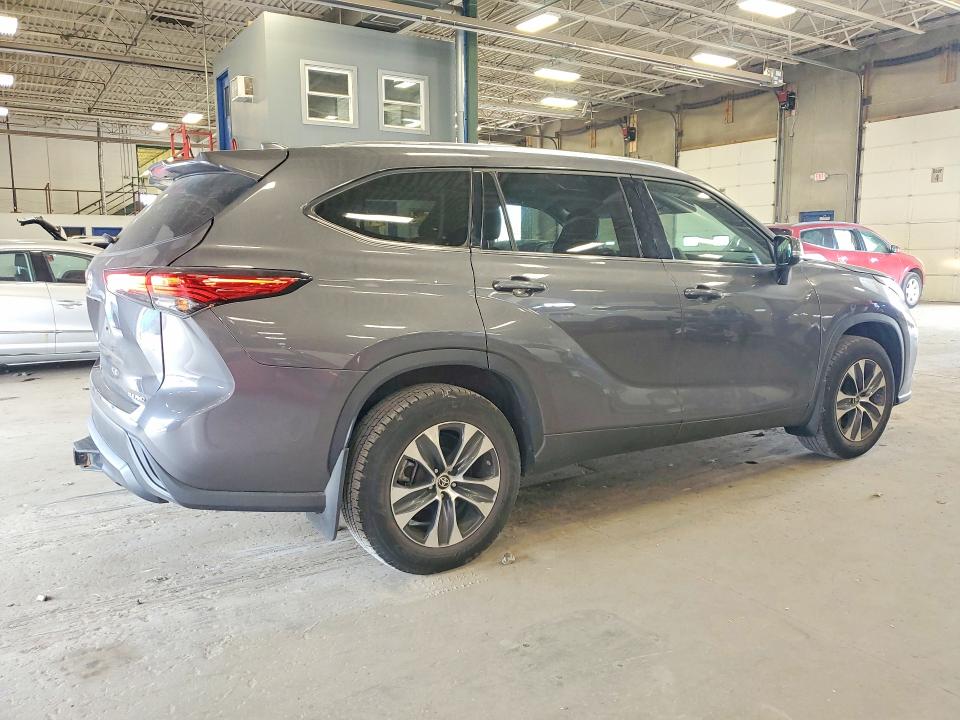 Photo 3 from auction – 2021 TOYOTA HIGHLANDER with VIN 5TDGZRBH7MS116519