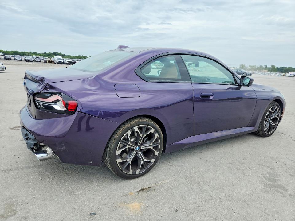 Photo 3 from auction – 2025 BMW 230I with VIN 3MW23CM09S8F64375