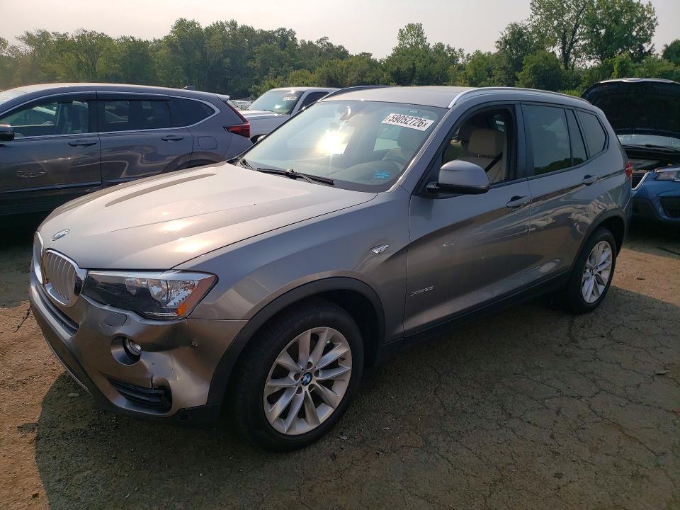 BMW X3 2015 z numerem VIN 5UXWX9C56F0D57856 - Zdjęcie z aukcji