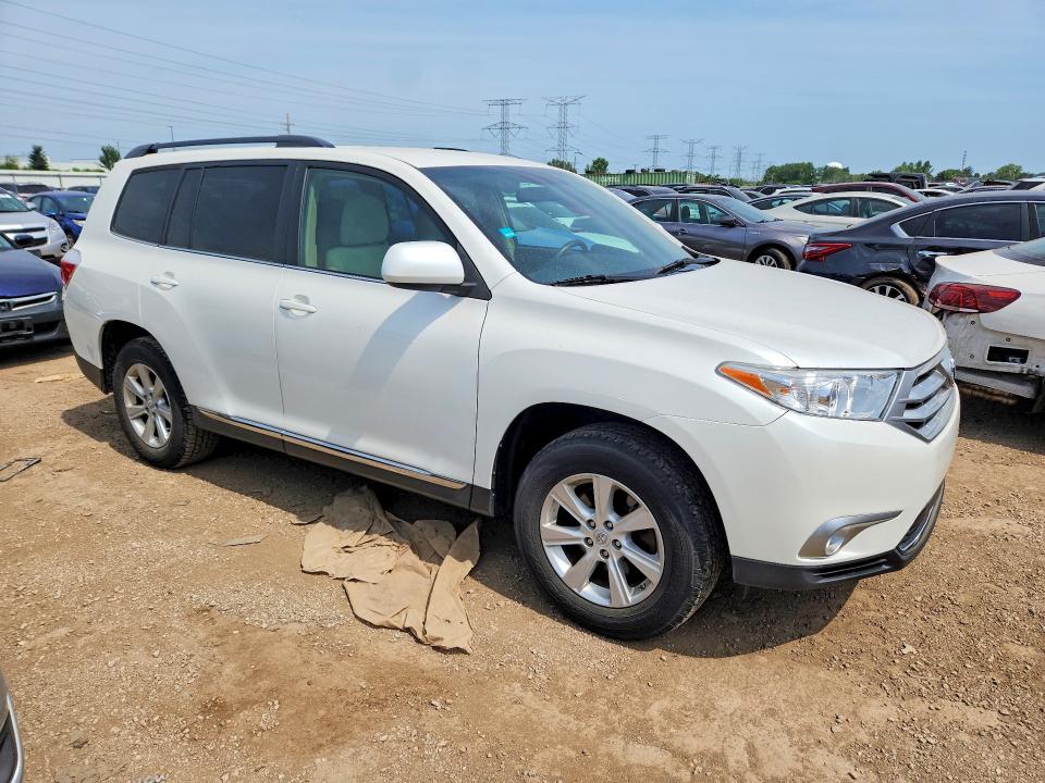 Photo 4 from auction – 2012 TOYOTA HIGHLANDER with VIN 5TDZA3EH3CS019230
