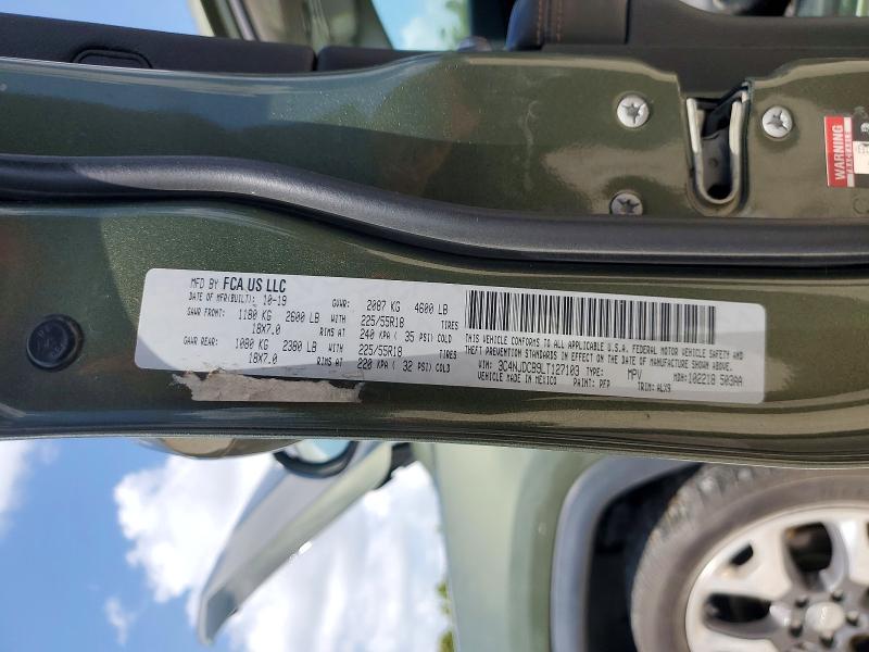 Photo 14 from auction – 2020 JEEP COMPASS with VIN 3C4NJDCB9LT127103