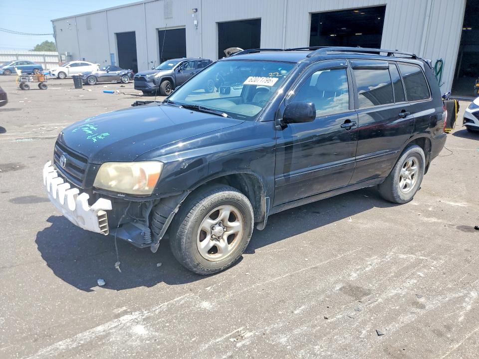 TOYOTA HIGHLANDER 2007 with VIN JTEGD21AX70166747 - Photo from auction