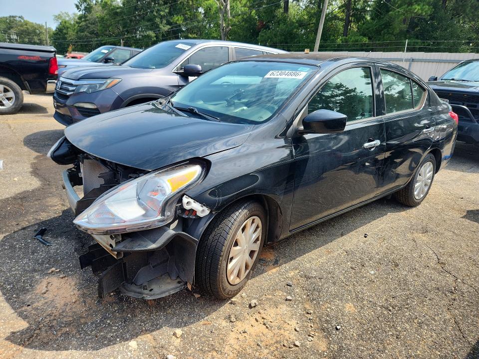NISSAN VERSA 2019 with VIN 3N1CN7AP2KL880209 - Photo from auction