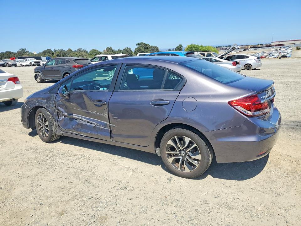 Photo 2 from auction – 2015 HONDA CIVIC with VIN 19XFB2F8XFE291894