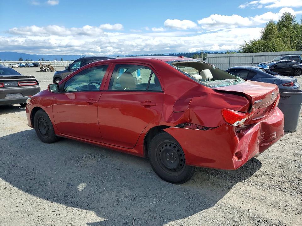Photo 2 from auction – 2009 TOYOTA COROLLA with VIN JTDBL40E299026966