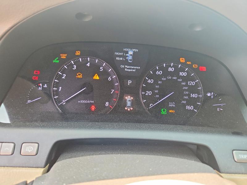 Photo 9 from auction – 2009 LEXUS LS with VIN JTHCL46F895001161