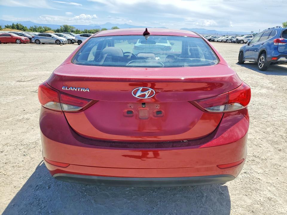 Photo 6 from auction – 2016 HYUNDAI ELANTRA with VIN 5NPDH4AE3GH765731