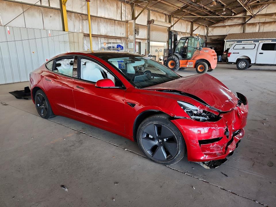 Photo 4 from auction – 2023 TESLA MODEL 3 with VIN 5YJ3E1EA6PF467344