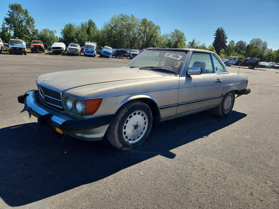 MERCEDES-BENZ 560 1988 with VIN WDBBA48D9JA088576 - Photo from auction
