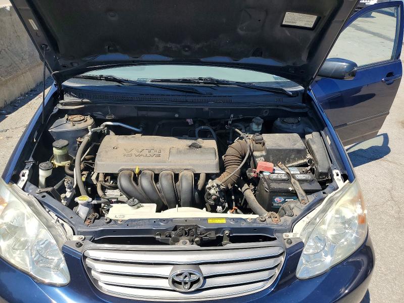 Photo 11 from auction – 2003 TOYOTA COROLLA with VIN JTDBR32E830011583