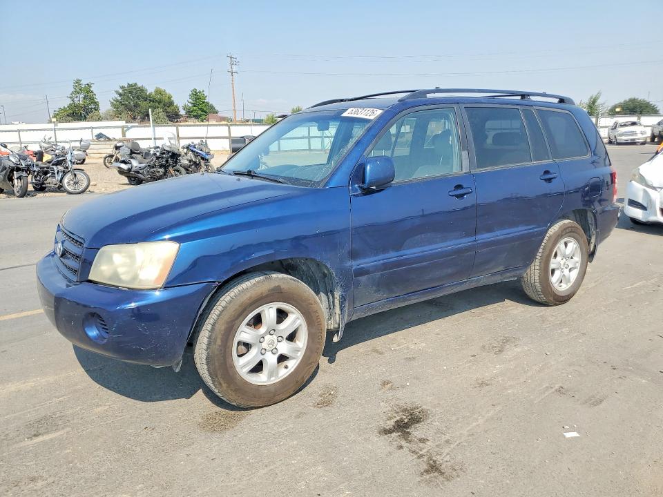 TOYOTA HIGHLANDER 2003 with VIN JTEGF21A730084432 - Photo from auction