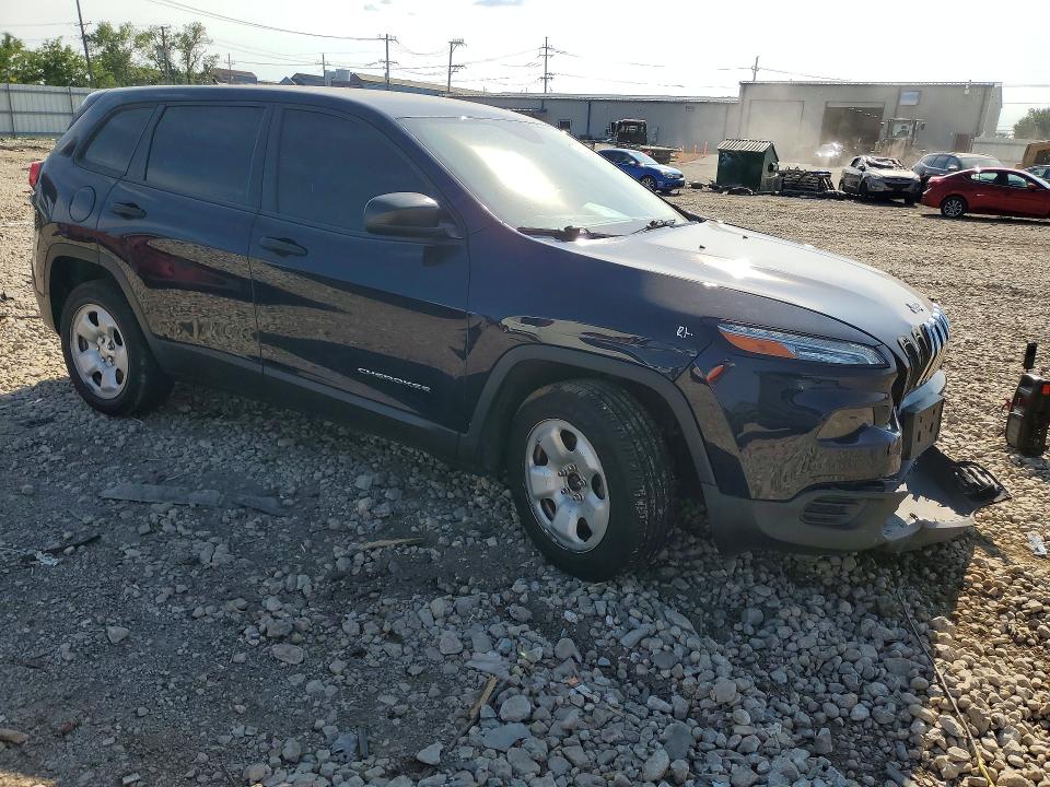 Photo 4 from auction – 2014 JEEP CHEROKEE with VIN 1C4PJMAB9EW233771