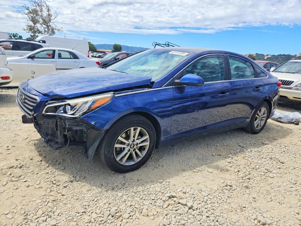HYUNDAI SONATA 2017 with VIN 5NPE24AF5HH469724 - Photo from auction