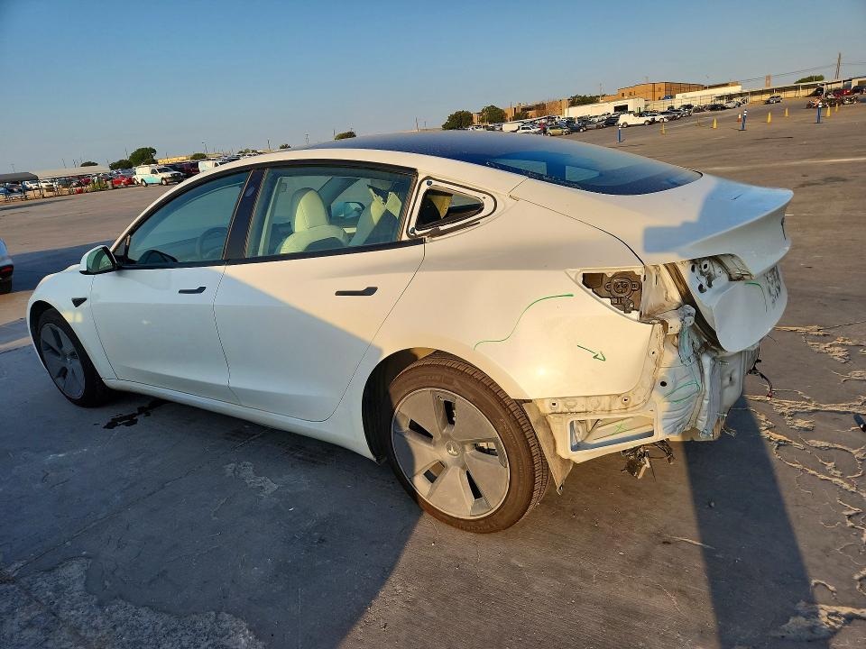 Photo 2 from auction – 2022 TESLA MODEL 3 with VIN 5YJ3E1EB2NF196725