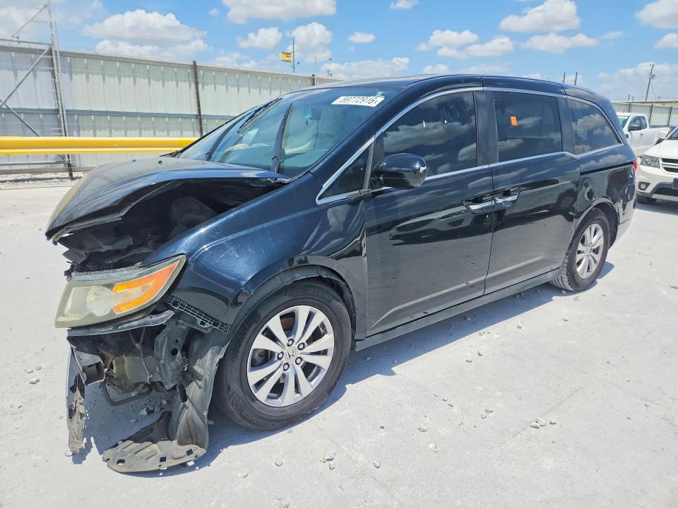 HONDA ODYSSEY 2015 with VIN 5FNRL5H69FB028779 - Photo from auction