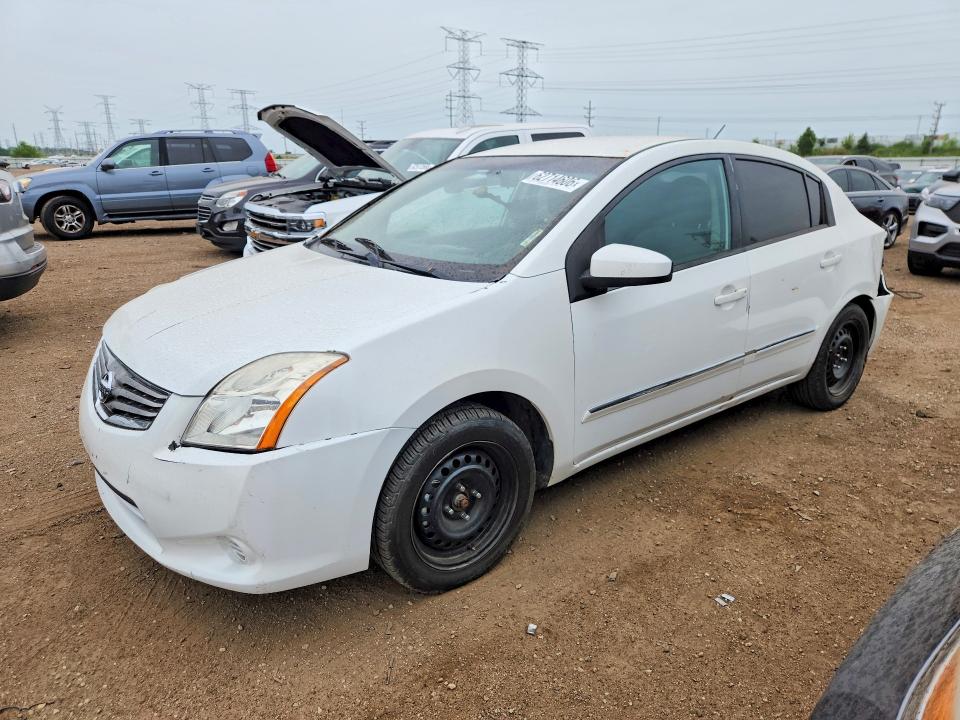 NISSAN SENTRA 2012 with VIN 3N1AB6AP7CL722413 - Photo from auction