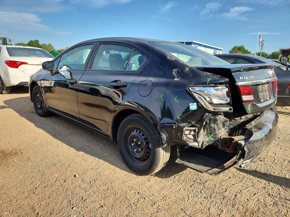 Photo 2 from auction – 2015 HONDA CIVIC with VIN 2HGFB2F41FH061633