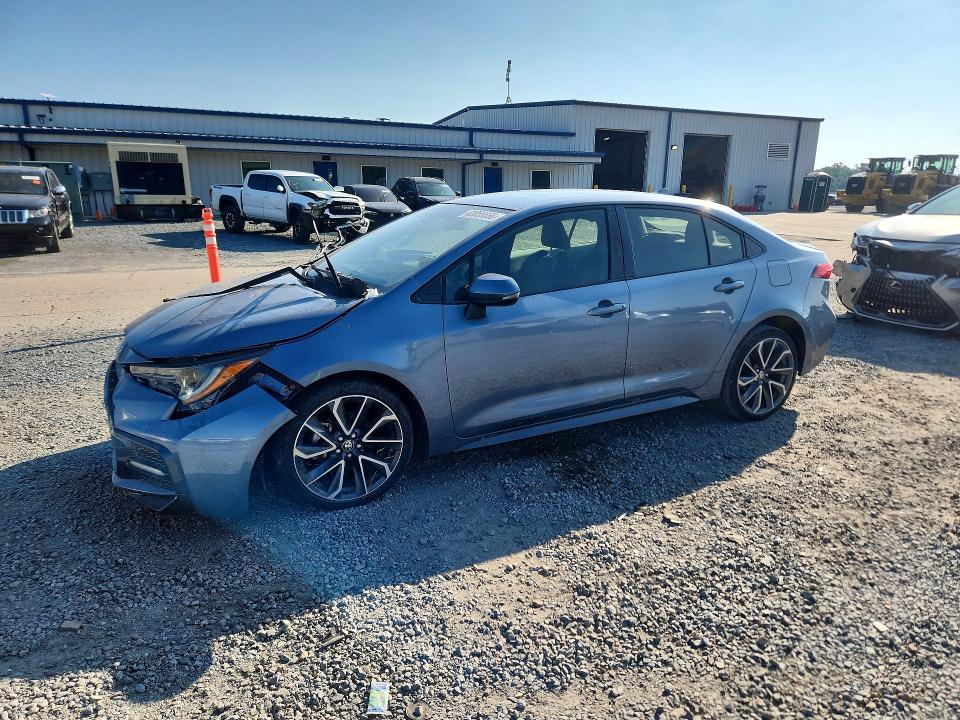 TOYOTA COROLLA 2021 with VIN JTDS4MCE2MJ064732 - Photo from auction