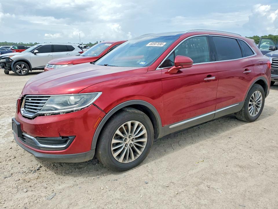 LINCOLN MKX 2017 with VIN 2LMPJ6KR6HBL16197 - Photo from auction