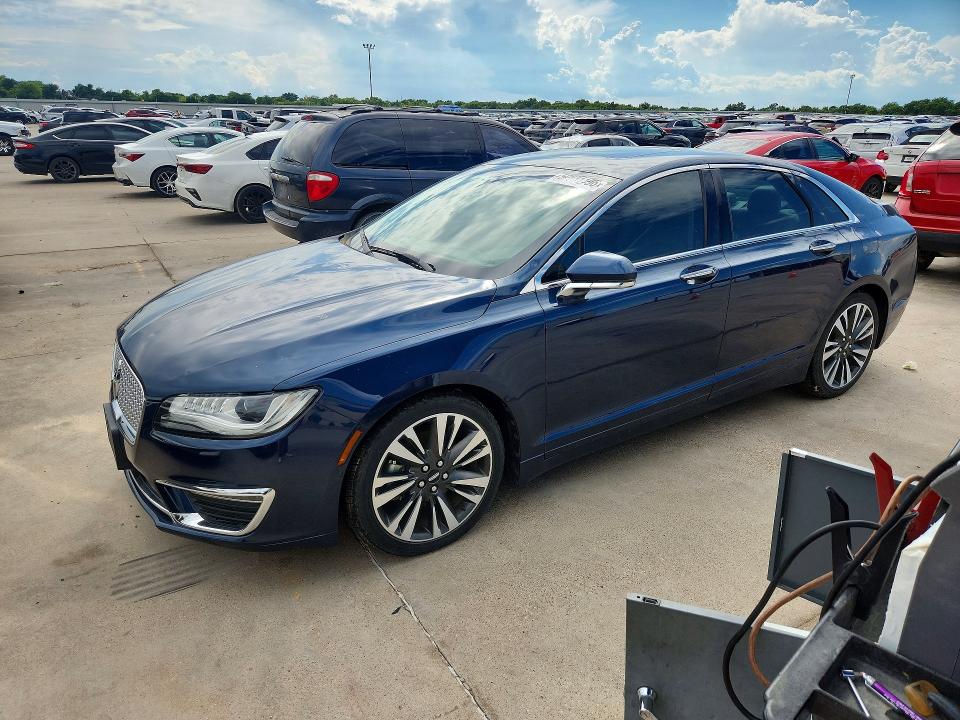 LINCOLN MKZ 2017 with VIN 3LN6L5C91HR659995 - Photo from auction