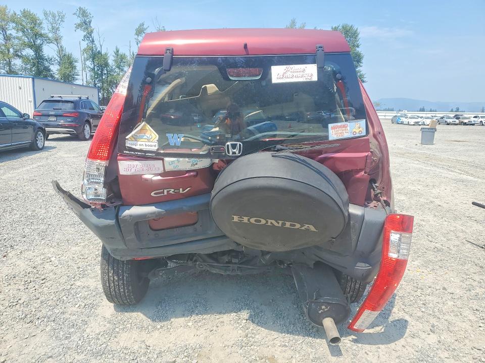 Photo 6 from auction – 2005 HONDA CR-V with VIN JHLRD78515C031545