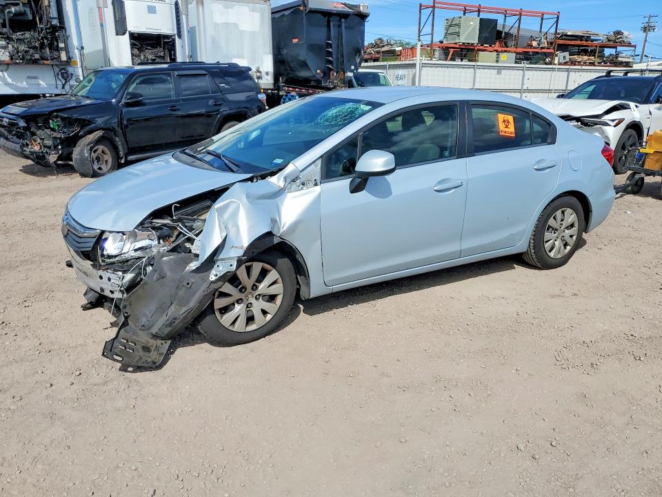 HONDA CIVIC 2012 with VIN 2HGFB2F50CH559276 - Photo from auction