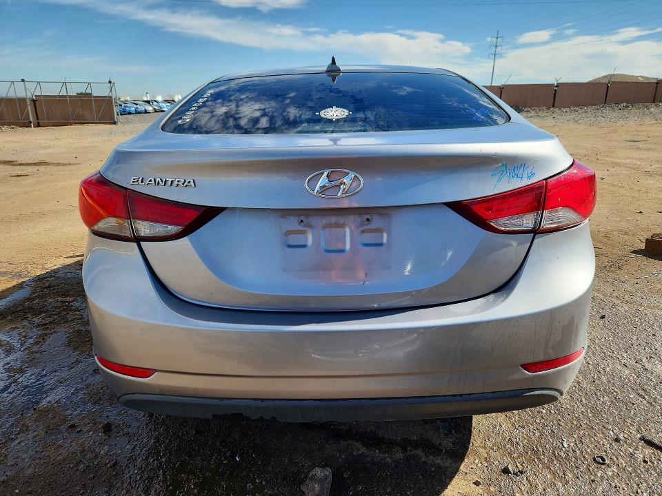 Photo 6 from auction – 2016 HYUNDAI ELANTRA with VIN 5NPDH4AE9GH694485