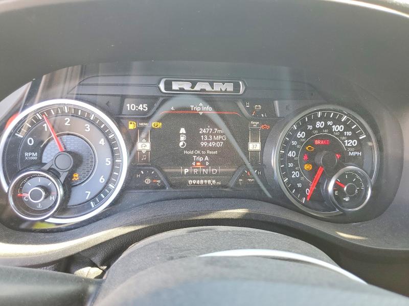 Photo 9 from auction – 2022 RAM 1500 with VIN 1C6SRFBT7NN163609