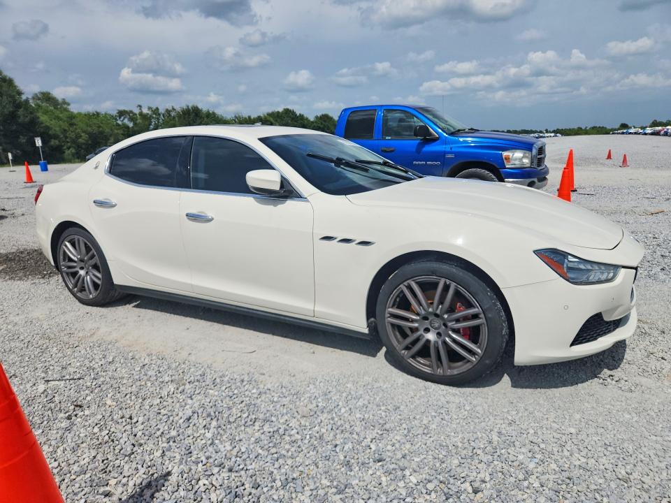 Photo 4 from auction – 2017 MASERATI GHIBLI with VIN ZAM57XSA9H1218746