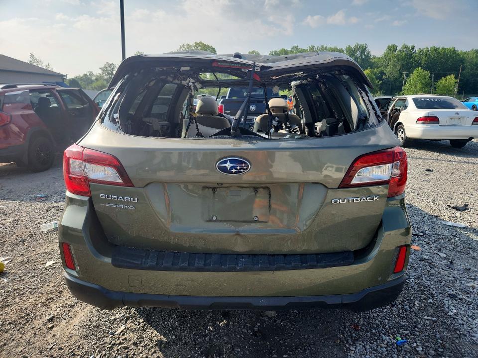 Photo 6 from auction – 2015 SUBARU OUTBACK with VIN 4S4BSBLCXF3312222