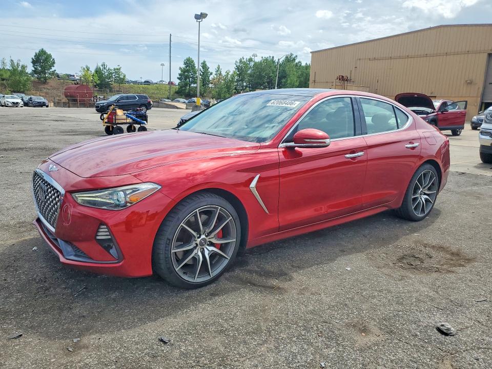 GENESIS G70 2019 with VIN KMTG74LEXKU017524 - Photo from auction