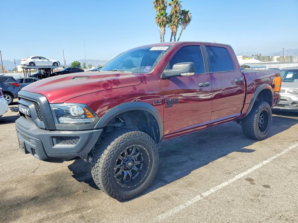 RAM 1500 CLASSIC 2022 with VIN 1C6RR7LT2NS165661 - Photo from auction