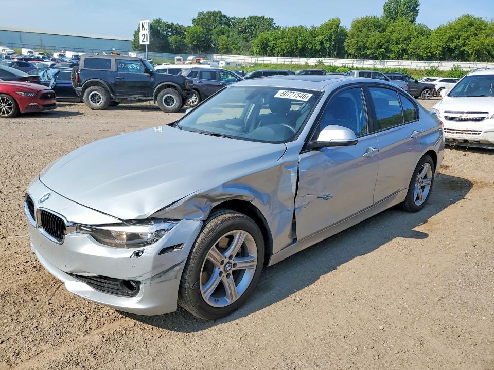 BMW 328 2015 with VIN WBA3B3G59FNR87409 - Photo from auction