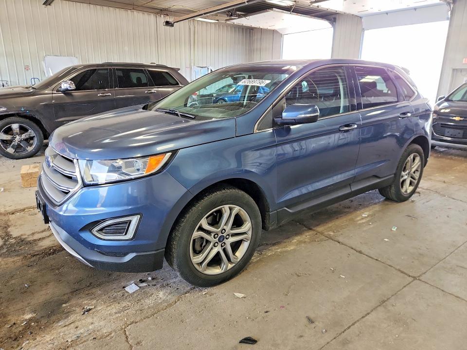 FORD EDGE 2018 with VIN 2FMPK4K92JBB15643 - Photo from auction