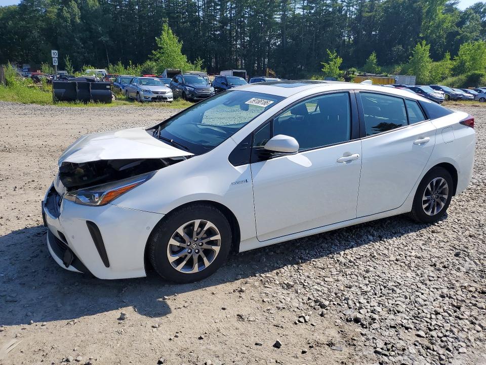 TOYOTA PRIUS 2019 with VIN JTDKARFU0K3083256 - Photo from auction