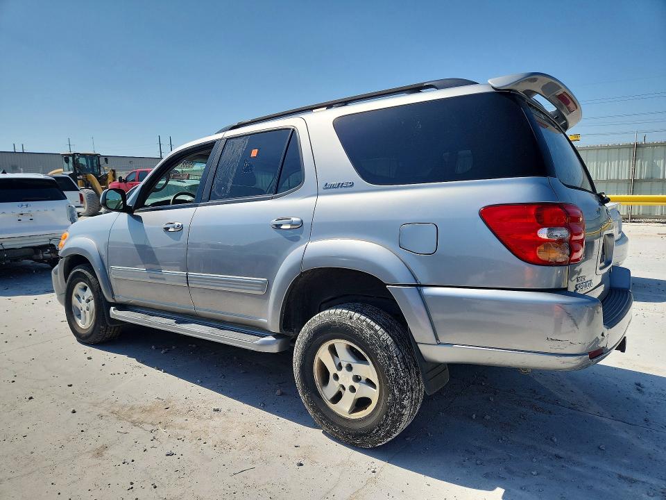 Photo 2 from auction – 2001 TOYOTA SEQUOIA with VIN 5TDBT48A01S005721