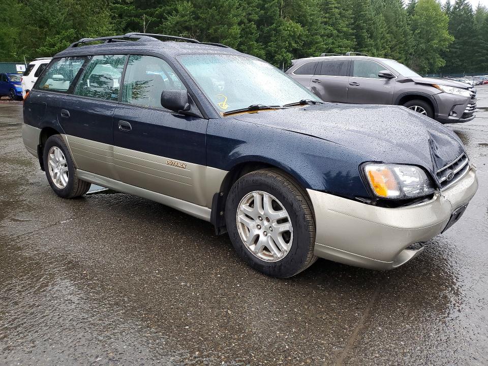 Photo 4 from auction – 2002 SUBARU LEGACY with VIN 4S3BH665527634101