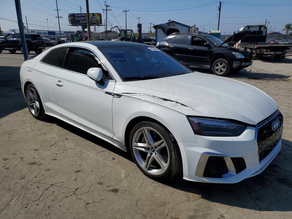 Photo 4 from auction – 2022 AUDI A5 with VIN WAUSAAF56NA025837