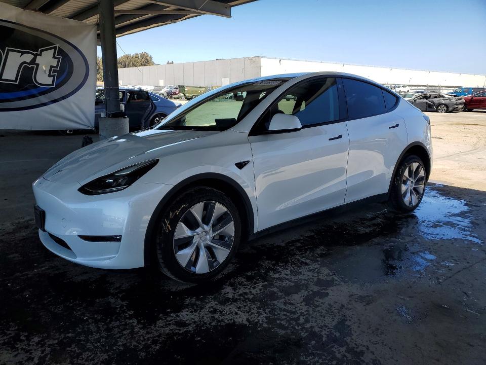 TESLA MODEL Y 2023 with VIN 7SAYGDEE8PF622869 - Photo from auction