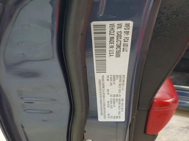 Photo 14 from auction – 2021 DODGE DURANGO with VIN 1C4SDJCT3MC756886